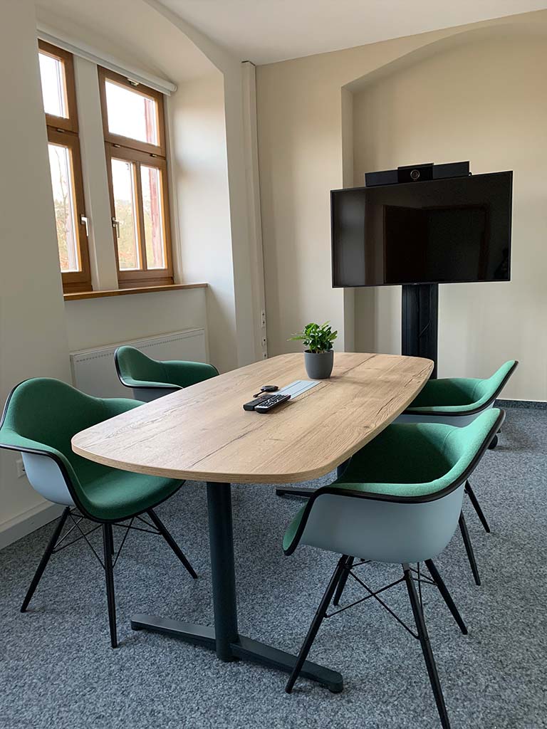 6 One of our new meeting rooms we have in our new office.